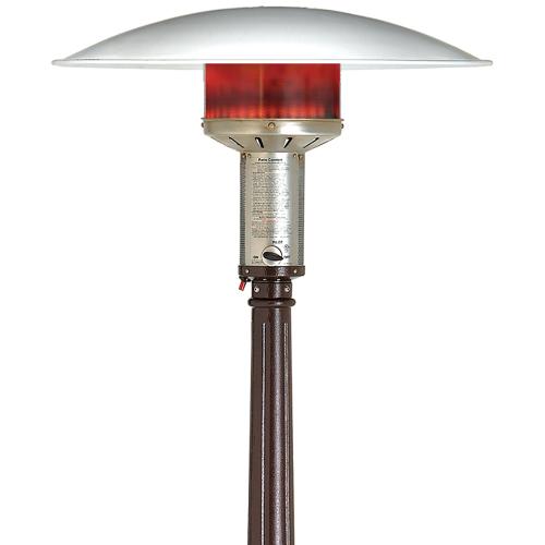 Patio Comfort Vintage 40000 BTU Propane Gas Infrared Portable Patio Heater   Antique Cast Bronze