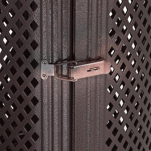Patio Comfort 40000 BTU Propane Gas Infrared Portable Patio Heater   Antique Cast Bronze