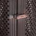 Patio Comfort 40000 BTU Propane Gas Infrared Portable Patio Heater   Antique Cast Bronze