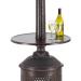 Patio Comfort Vintage 22 Inch Aluminum Patio Heater Tabletop   Antique Cast Bronze