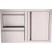 RCS Valiant Series 33 Inch Stainless Steel Access Door  and  Double Drawer Combo