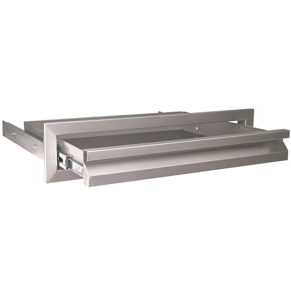 RCS Valiant Series 25 Inch x 6 Inch Stainless Steel Single Access Drawer