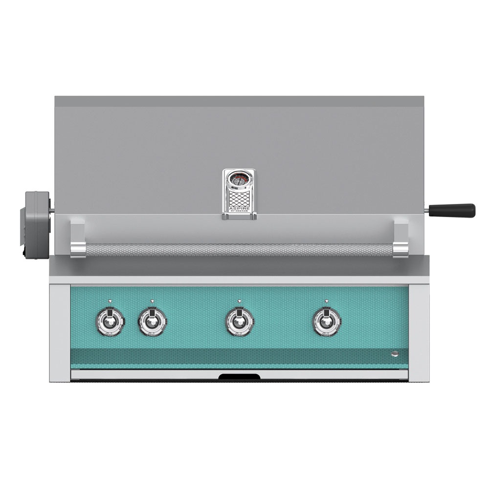 Aspire by Hestan 36 Inch Built In Rotiss Gas Grill Bora Bora