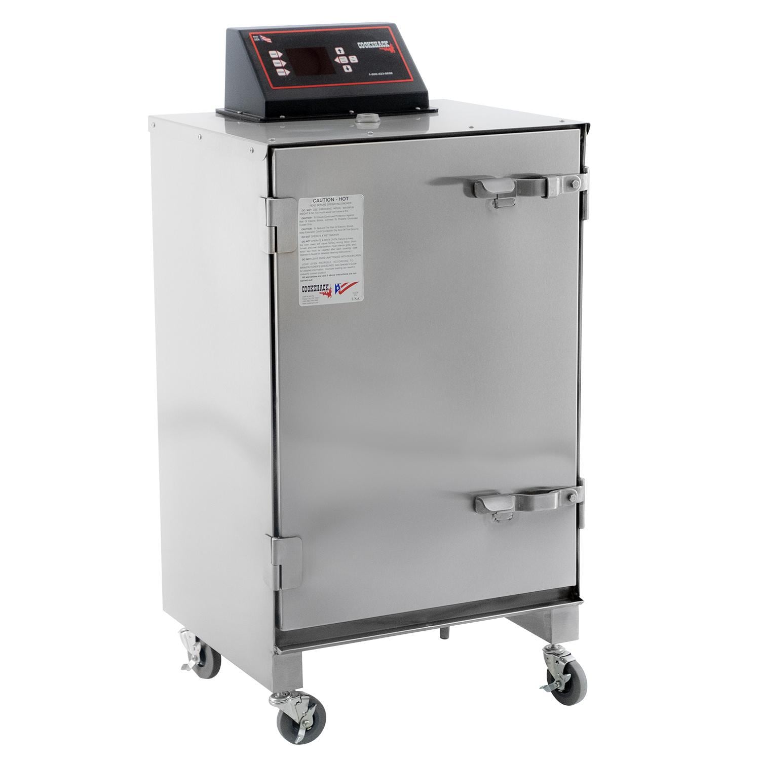 Cookshack Smokers Amerique SM066 Freestanding Stainless Steel Electric Smoker