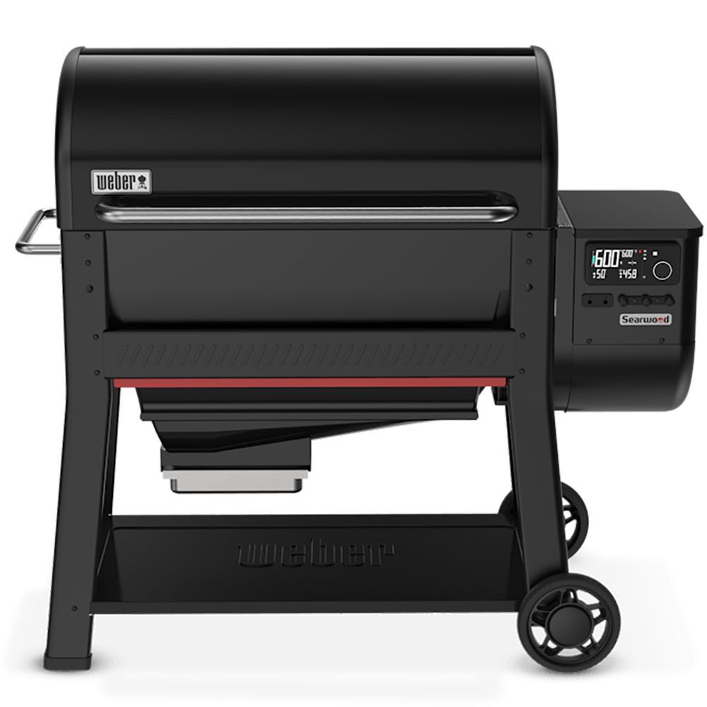 Weber Grills Searwood XL 600 36 Inch Wi Fi Enabled Wood Fired Pellet Grill Black 1500121